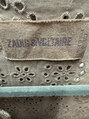 Zadig & Voltaire 100% Cotton Dress S - Thumbnail 3