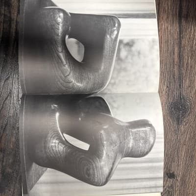 . Henry Moore. Wood Sculpture 1983 - Thumbnail 3