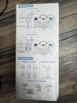 Maymom MyFit Flange Kit Compatible w/SpeCtra Pumps Leak Proof 24mm New - Thumbnail 2