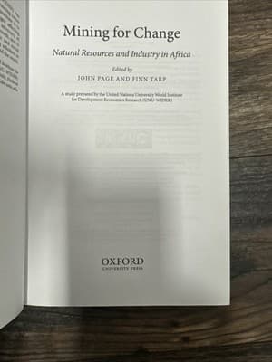 Mining for Change : Natural Resources and Industry in Africa, Hardcover by Pa... - Thumbnail 3
