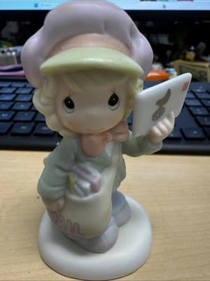 Precious Moments 488135 "Delivering Good News to You" 25th Anniversary Porcelain - Image 1
