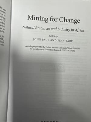 Mining for Change : Natural Resources and Industry in Africa, Hardcover by Pa... - Thumbnail 2