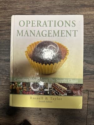 Operations Management : Creating Value along the Supply Chain by Bernard W.... - Image 1