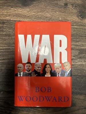 NEW RELEASE War by Bob Woodward 2024 Hardcover - Image 1