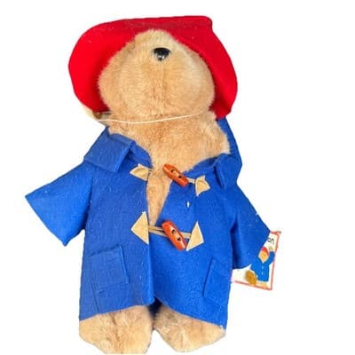 Paddington Bear Collectible Plush Toy 13”New - Image 1