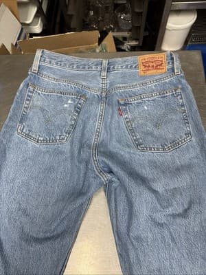 Levis 501 Womens Jeans Tag 28x26 - Image 1