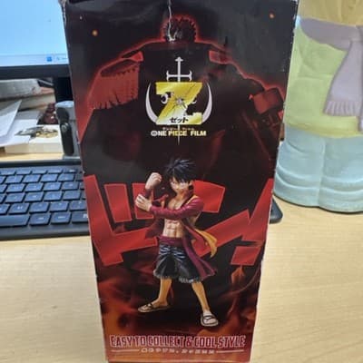 Bandai Figuarts ZERO Monkey D. Luffy Figure One Piece Film Z Stand Included New - Thumbnail 2