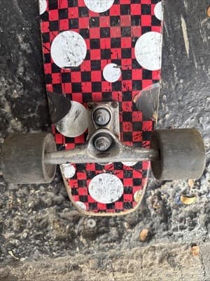 Santa Cruz Steve Olson Deck – Vintage Checkerboard Cruz Graphic - Thumbnail 2