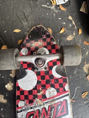 Santa Cruz Steve Olson Deck – Vintage Checkerboard Cruz Graphic - Thumbnail 4
