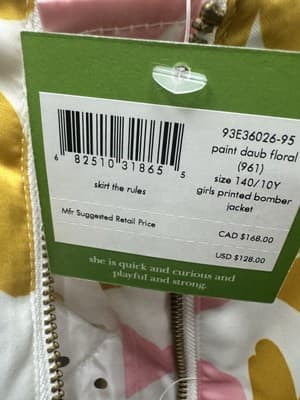 KATE SPADE KIDS JACKET New - Thumbnail 4