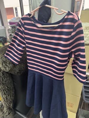 Polo Ralph Lauren Girls' Polo Dress Navy Size 6x - Image 1