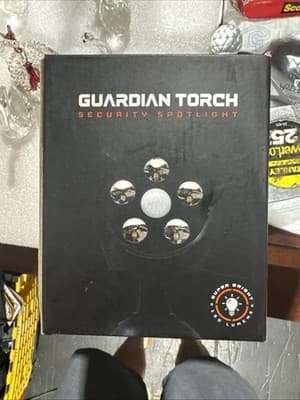 Guardian Torch Security Lights Motion Outdoor Spotlight (1 Pack) Solar Powered - Image 1