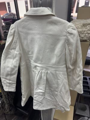 Gucci Girls Faille Monogrammed Coat - Thumbnail 2