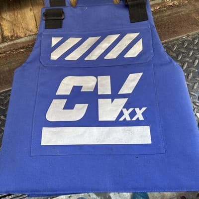 MOTORCYCLE 3M REFLECTIVE VEST MMXX-2023 Mmxx Cvlz-Utility Vest Royal Blue - Thumbnail 3