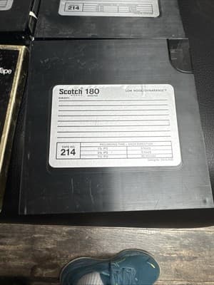 scotch 214 Low Noise / Dynarange Lot Of 6 Tapes 180 Minutes + Maxwell UD 35-90 - Thumbnail 3