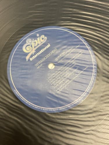 NENA 99 RED BALLOONS (CLUB MIX) EPIC/SONY 123P502 OBI VINYL 12 - Thumbnail 3