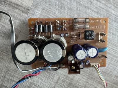 SONY TC-K555 3-Head Stereo Cassette Deck Power Supply Board - Image 1