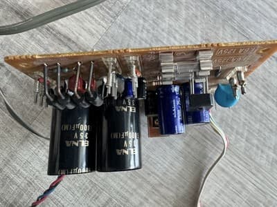 SONY TC-K555 3-Head Stereo Cassette Deck Power Supply Board - Thumbnail 2