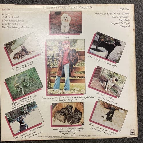 Barbara Streisand, Songbird, LP, Japan Press Columbia Records, 1978, mint - Thumbnail 2