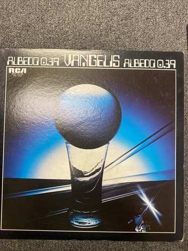VANGELIS ALBEDO 0.39 RCA RVP-6156 Japan VINYL LP - Image 1