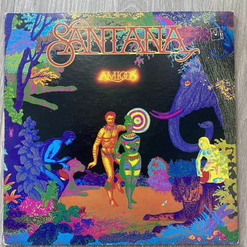 SANTANA AMIGOS CBS/SONY SOPO 117 JAPAN VINYL LP - Image 1