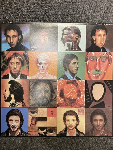The Who Face Dances 1981 Japan Vinyl LP Record w/ Insert & Giant Poster Mint - Image 1