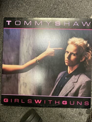 Tommy Shaw ‎- Girls With Guns - 1984 Vinyl LP Record Japan Press MINT - Image 1