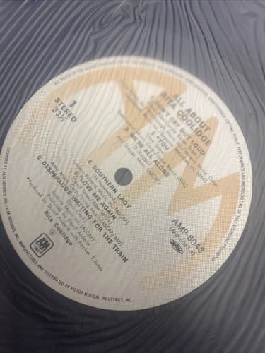 All About Rita Coolidge - Japan Vinyl OBI - AMP-6043 - Thumbnail 3