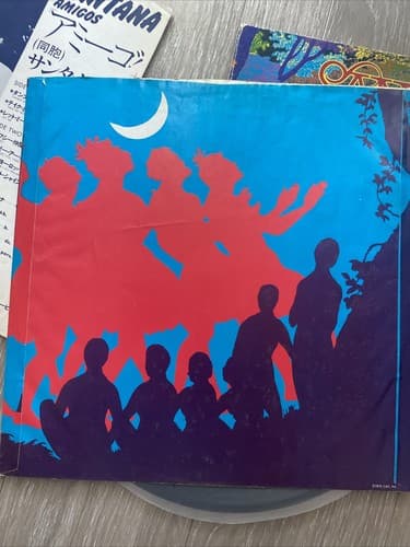 SANTANA AMIGOS CBS/SONY SOPO 117 JAPAN VINYL LP - Thumbnail 6