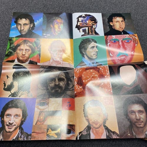 The Who Face Dances 1981 Japan Vinyl LP Record w/ Insert & Giant Poster Mint - Thumbnail 4