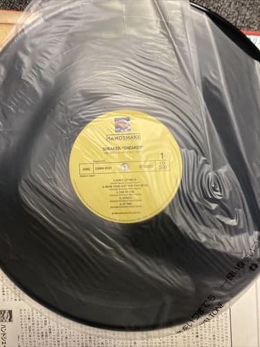 SNEAKER SAME HANDSHAKE RECORDS AND TAPES 28MW0021 Japan OBI VINYL LP - Thumbnail 3
