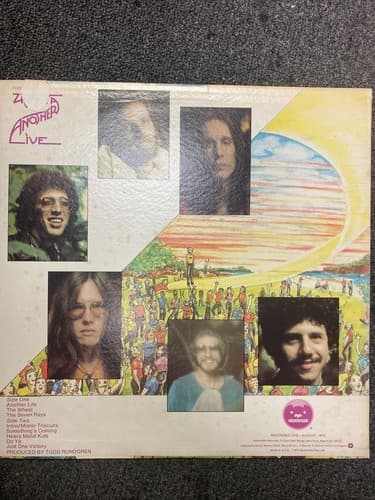 Todd Rundgren's Utopia ‎- Another Live - Original 1975 LP Record Vinyl Excellent - Thumbnail 2