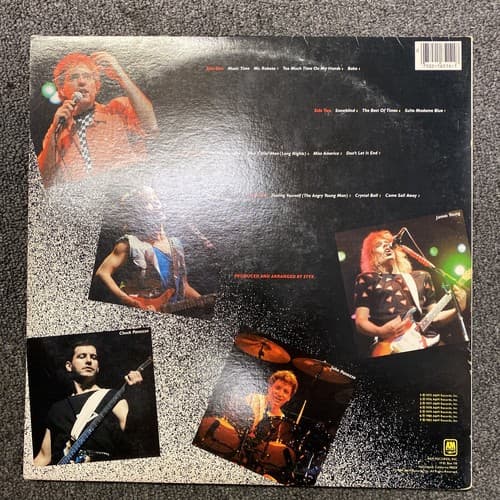STYX 2 LP CAUGHT IN THE ACT ( LIVE ) japan press - Thumbnail 3