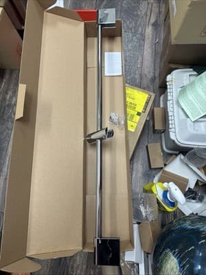 Zucchetti Slide Bar for Hand Showers, Chrome New Italy - Thumbnail 6