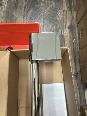 Zucchetti Slide Bar for Hand Showers, Chrome New Italy - Thumbnail 11