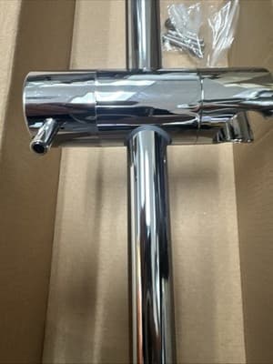 Zucchetti Slide Bar for Hand Showers, Chrome New Italy - Thumbnail 9