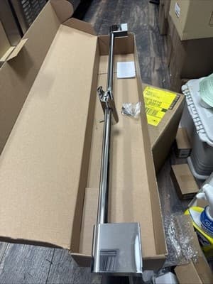 Zucchetti Slide Bar for Hand Showers, Chrome New Italy - Thumbnail 10