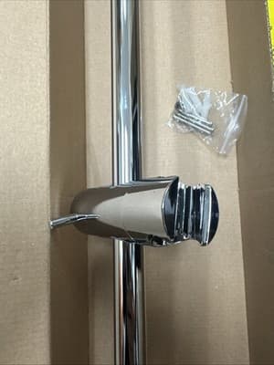 Zucchetti Slide Bar for Hand Showers, Chrome New Italy - Thumbnail 7