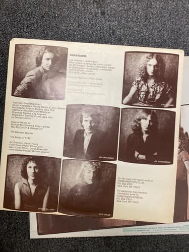 1979 Foreigner "Head Games" Atlantic Records Vinyl Album LP - Thumbnail 3