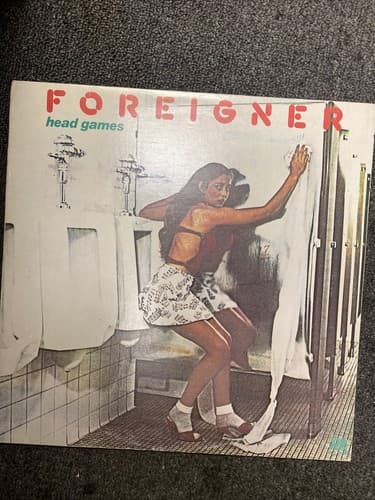 1979 Foreigner "Head Games" Atlantic Records Vinyl Album LP - Image 1