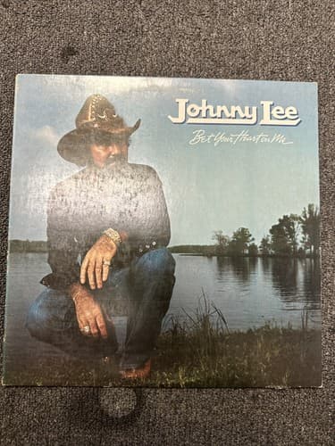 JOHNNY LEE Bet Your Heart On Me LP Asylum Full Moon 1981 COUNTRY - Image 1