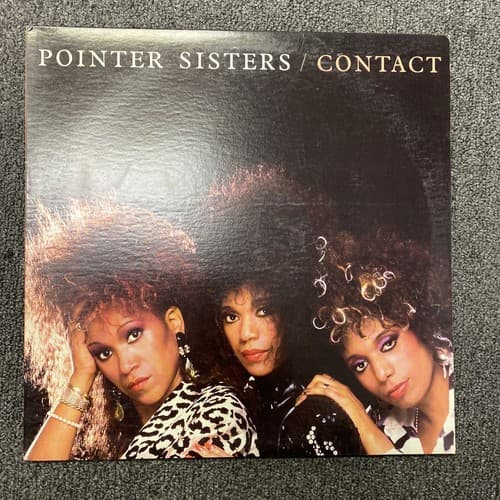 Pointer Sisters “Contact” Stereo Vinyl = VG+ 12" LP Record AJL1-5487 Funk/Soul - Image 1