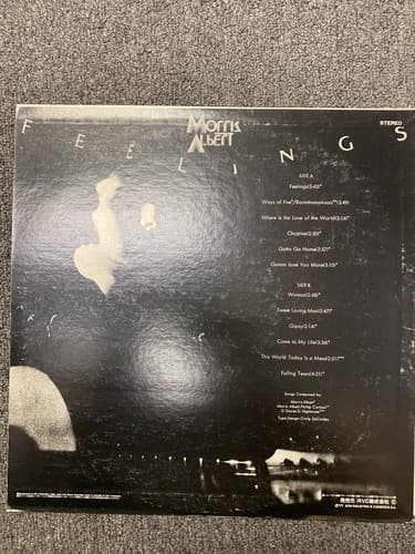 MORRIS ALBERT Feelings LP Vinyl Album 1977 - Thumbnail 2
