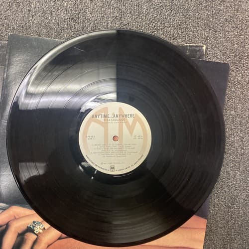 Rita Coolidge ‎/ Anytime... Anywhere (Vinyl LP) CANADA - Thumbnail 4