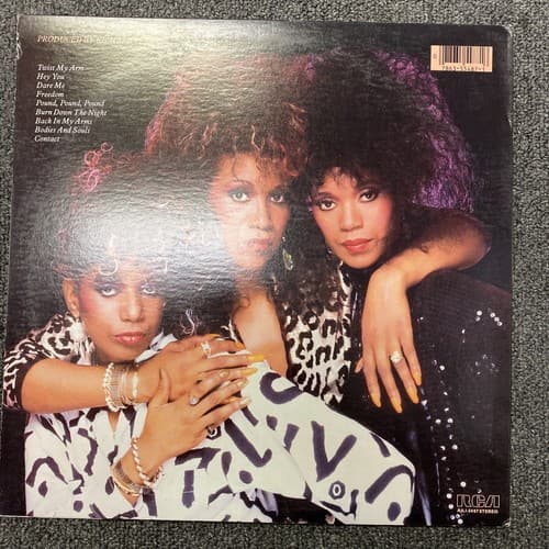 Pointer Sisters “Contact” Stereo Vinyl = VG+ 12" LP Record AJL1-5487 Funk/Soul - Thumbnail 2