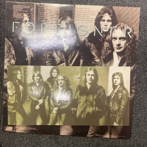 FOREIGNER - DOUBLE VISION, 1978 ATLANTIC SD-19999, LP RECORD ALBUM - Thumbnail 2
