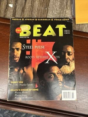The Beat Reggae & African Music Magazine 1995 Steel Pulse - Image 1