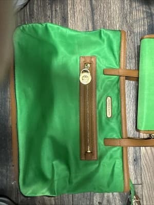 michael kors Lighty Used- Medium Nylon tote bag With Wallet - Thumbnail 2