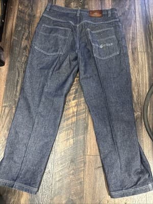 Vtg Y2K Rocawear Blue Denim Jeans All American Denim Size 36/34 - Image 1