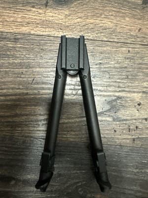 Barska Adjustable Picatinny/Weaver Style Steel Handguard Lightweight Rail Bipod - Image 1